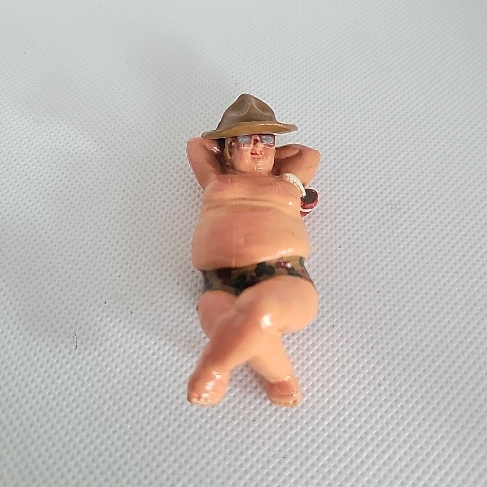 2001 Beached Sargent Cast Metal Minature Hand Painted